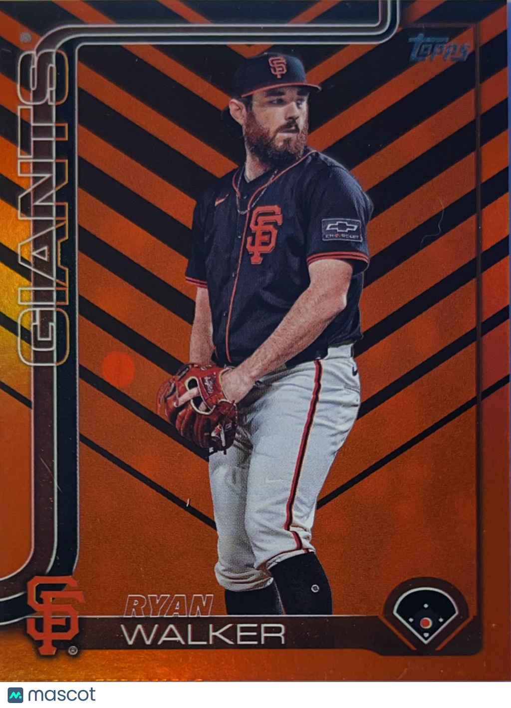 2024 Topps Update Series Ryan Walker #US179 Orange Foil