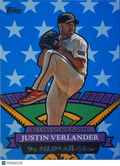 2025 Topps Archives Justin Verlander #07AS-7 Blue Stars