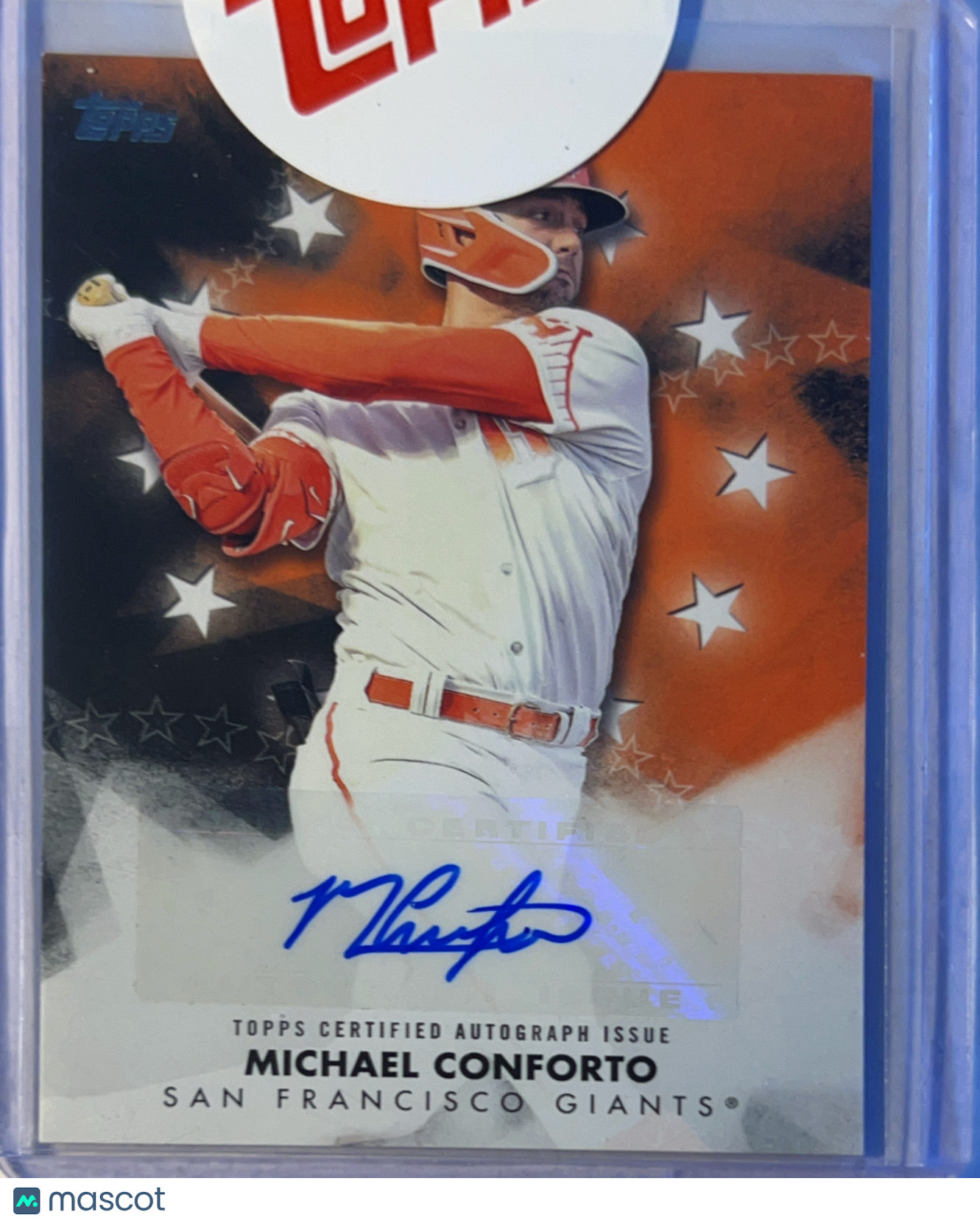 2024 Topps Baseball Stars Autograph Michael Conforto Auto