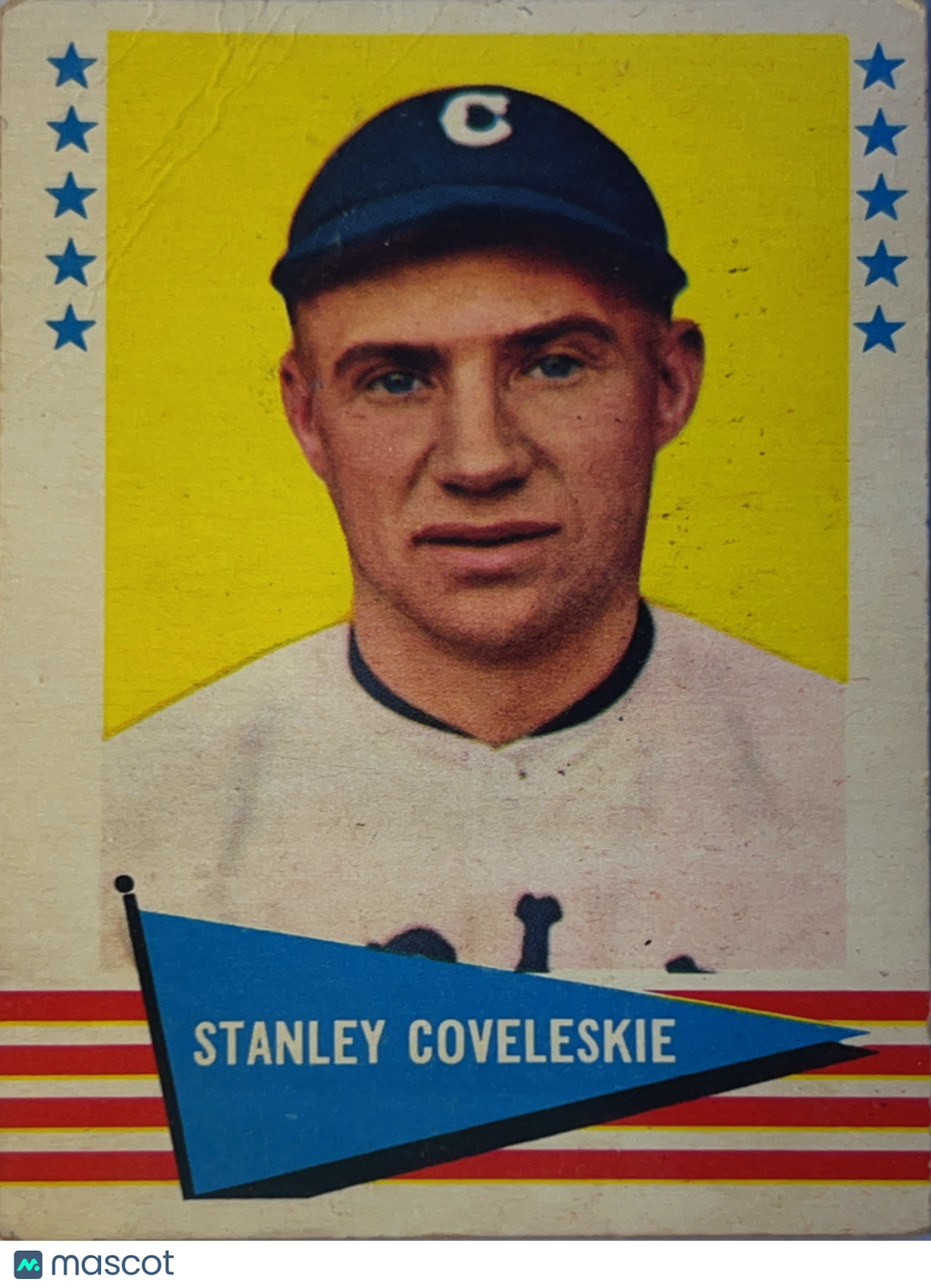 1961 Fleer Baseball Greats Stanley Coveleskie