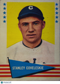1961 Fleer Baseball Greats Stanley Coveleskie