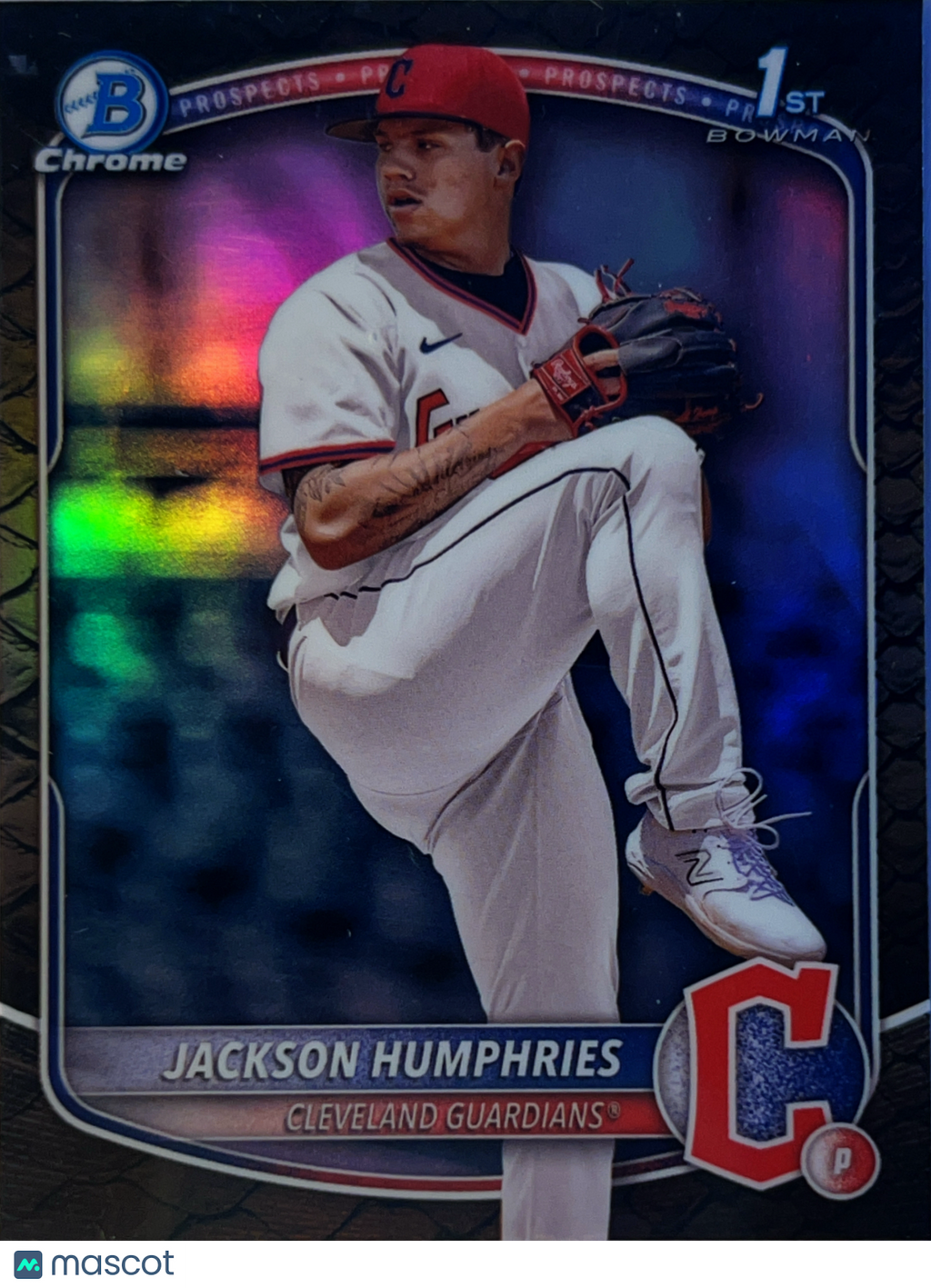 2025 Bowman Chrome Jackson Humphries #BCP-11 Reptilian Refractor /25.