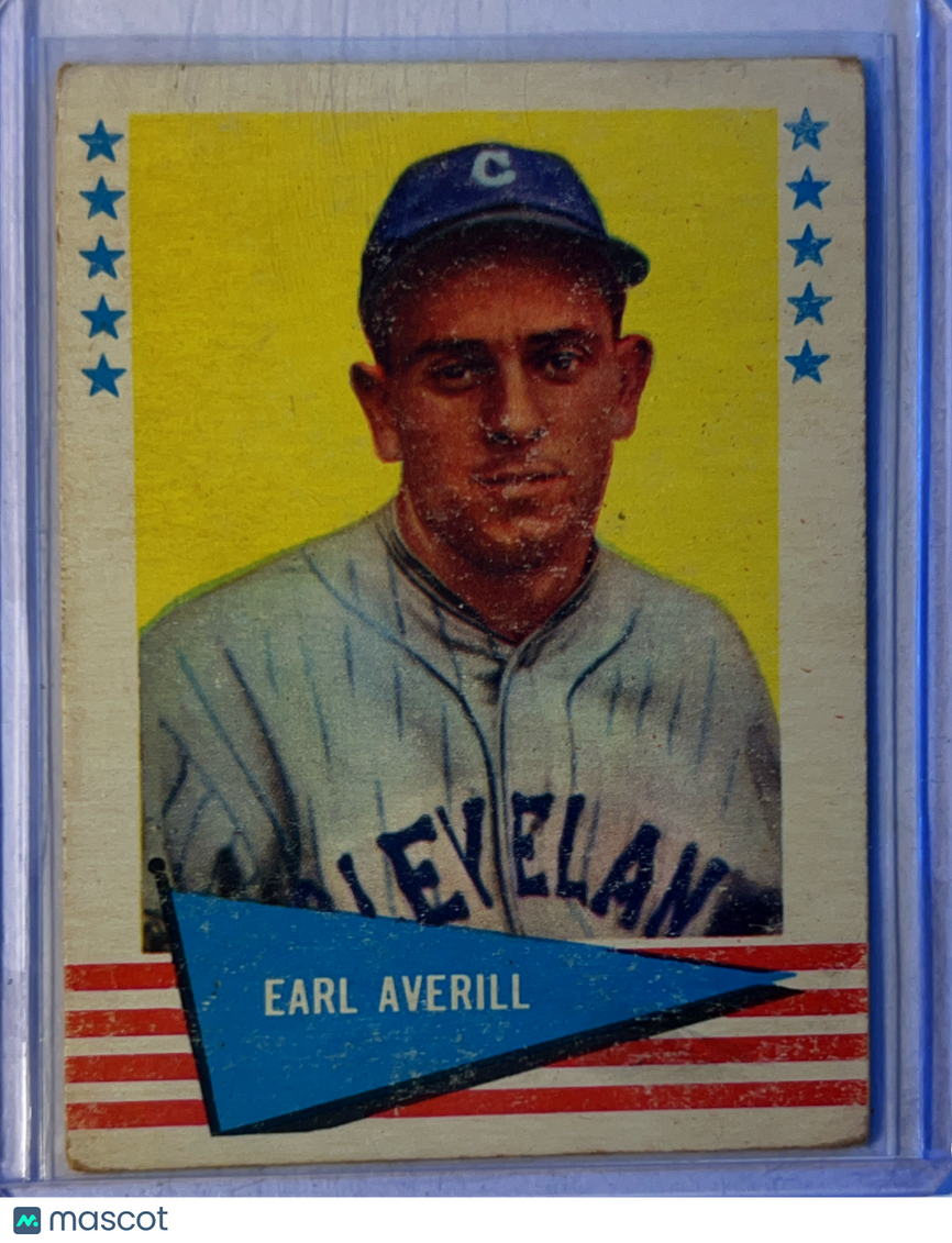 1961 Fleer Baseball Greats Earl Averill #5