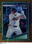 2025 Panini Donruss Optic Prizm Chase DeLauter #107 Orange Lazer Rated Prospect