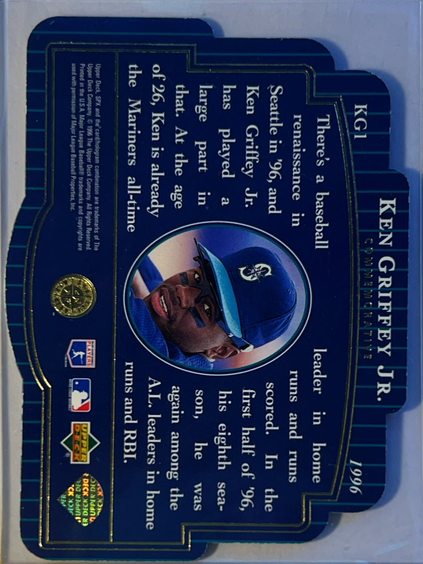 1996 Upper Deck SPx Commemorative Ken Griffey Jr. #KG1 Hologram
