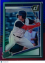 2025 Panini Donruss Baseball Cole Young #152 Red Blue Holo