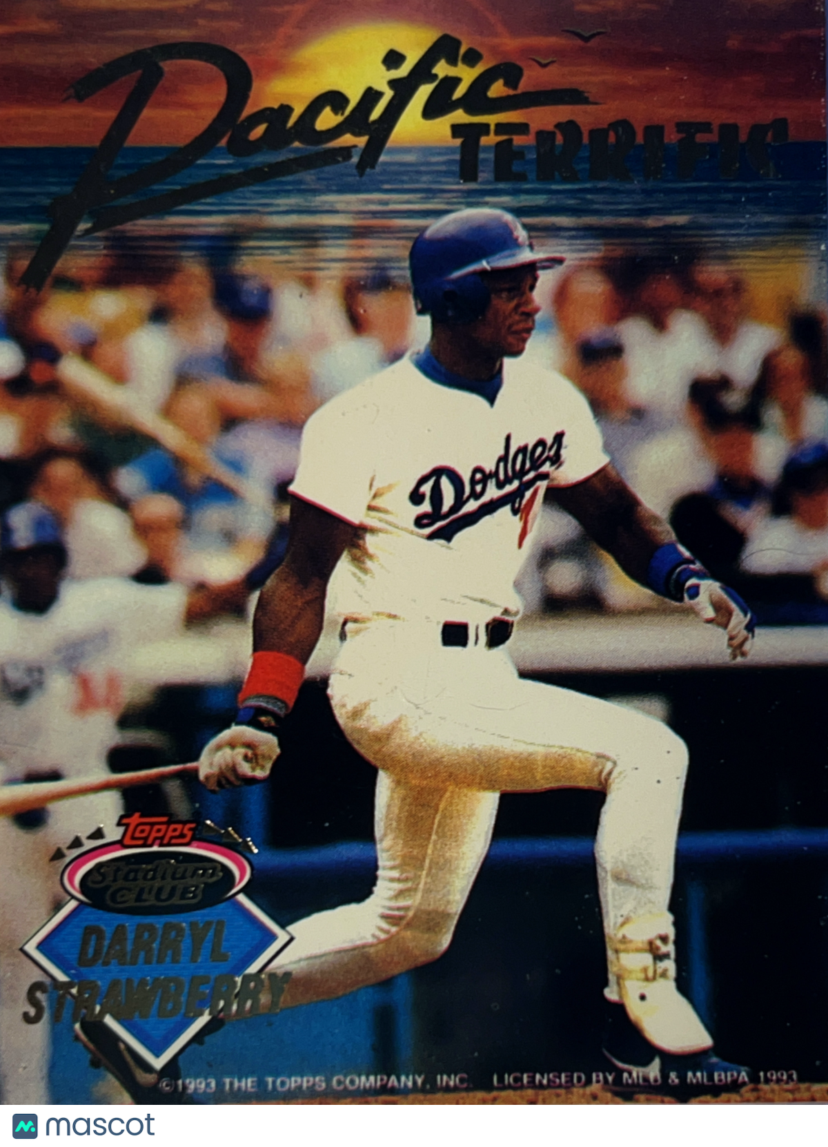 1993 Topps Stadium Club Pacific Terrific Ken Griffey Jr. Darryl Strawberry #1