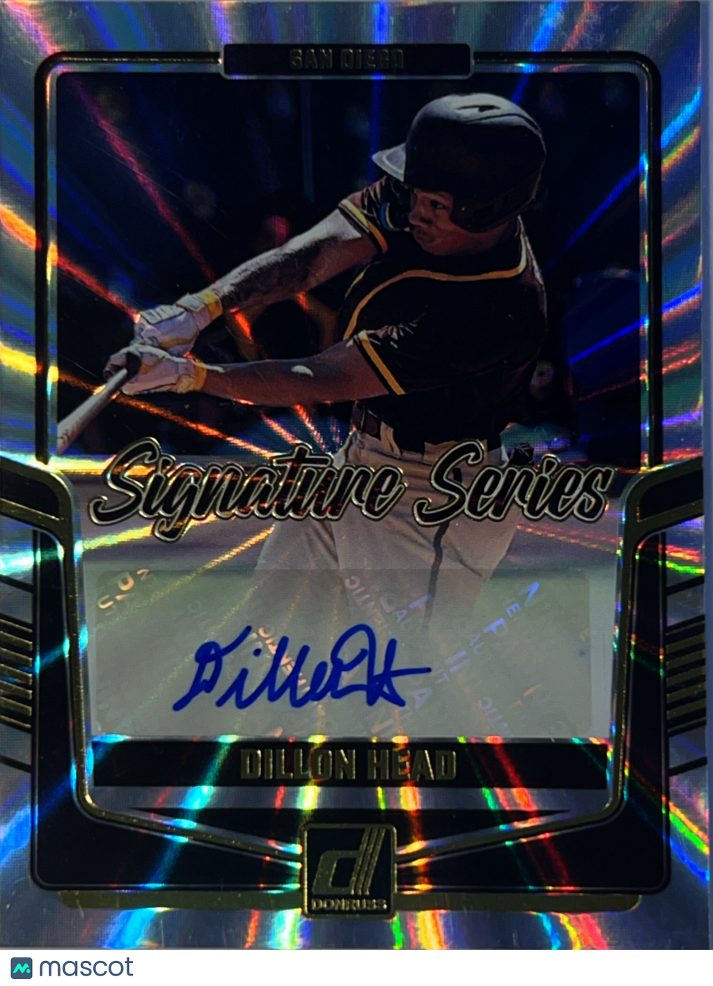 2024 Panini Donruss Baseball Signature Series Dillon Head #SS-DH Holo