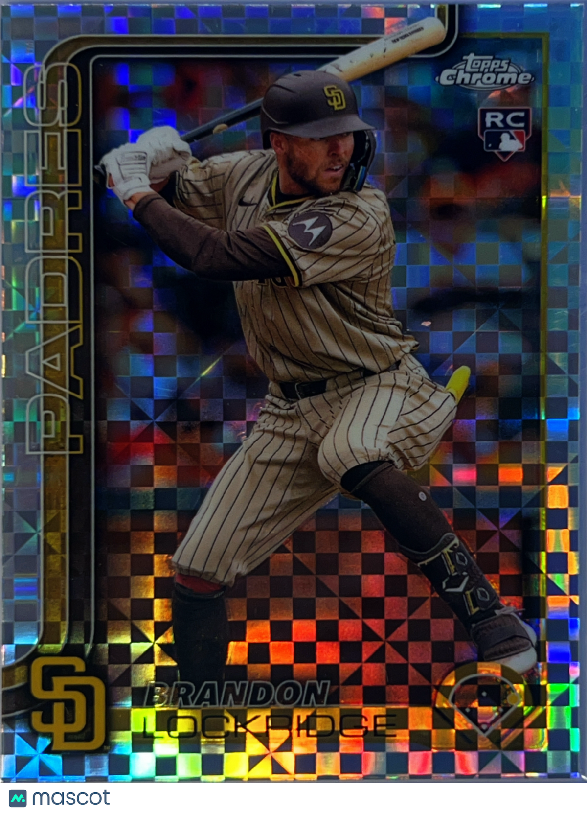 2025 Topps Chrome Brandon Lockridge #106 X-Fractor RC