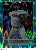 2022 Topps Chrome Joe Musgrove #11 Aqua RayWave /199