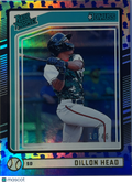 2024 Panini Donruss Baseball Dillon Head #178 Blue Holo Silhouettes /46