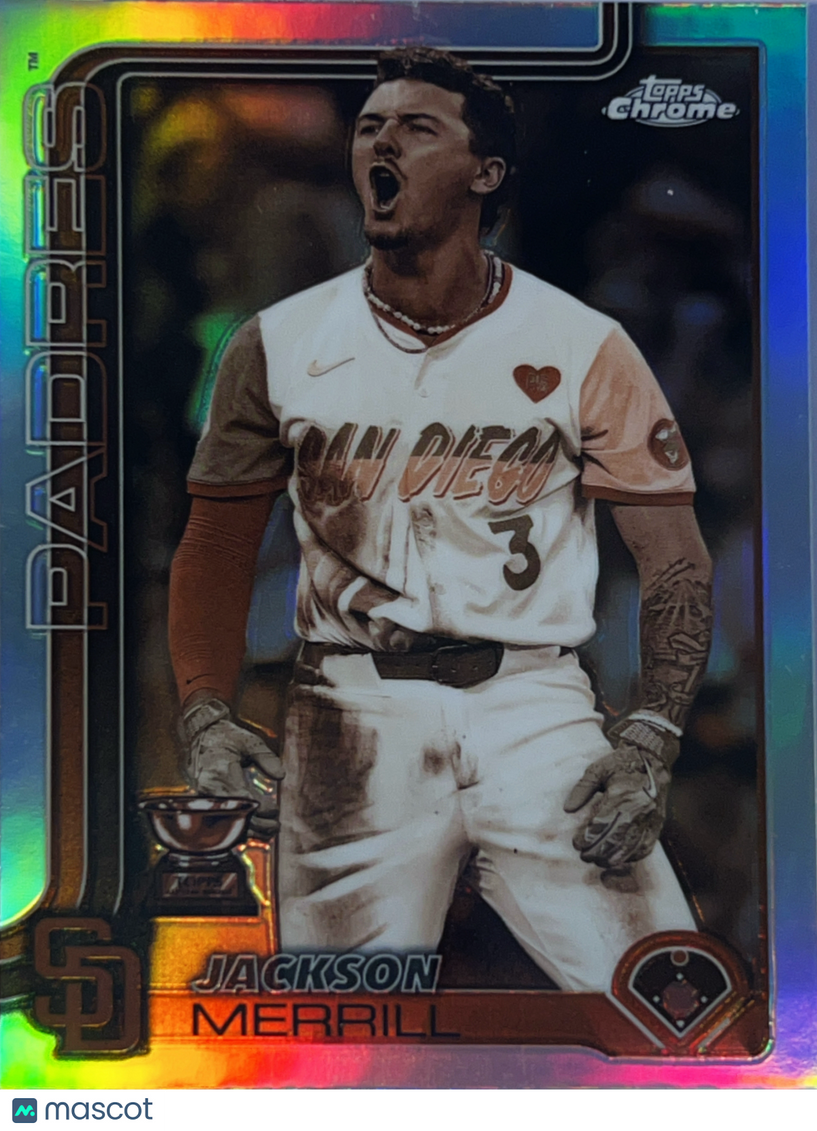 2025 Topps Chrome Jackson Merrill #61 Refractor