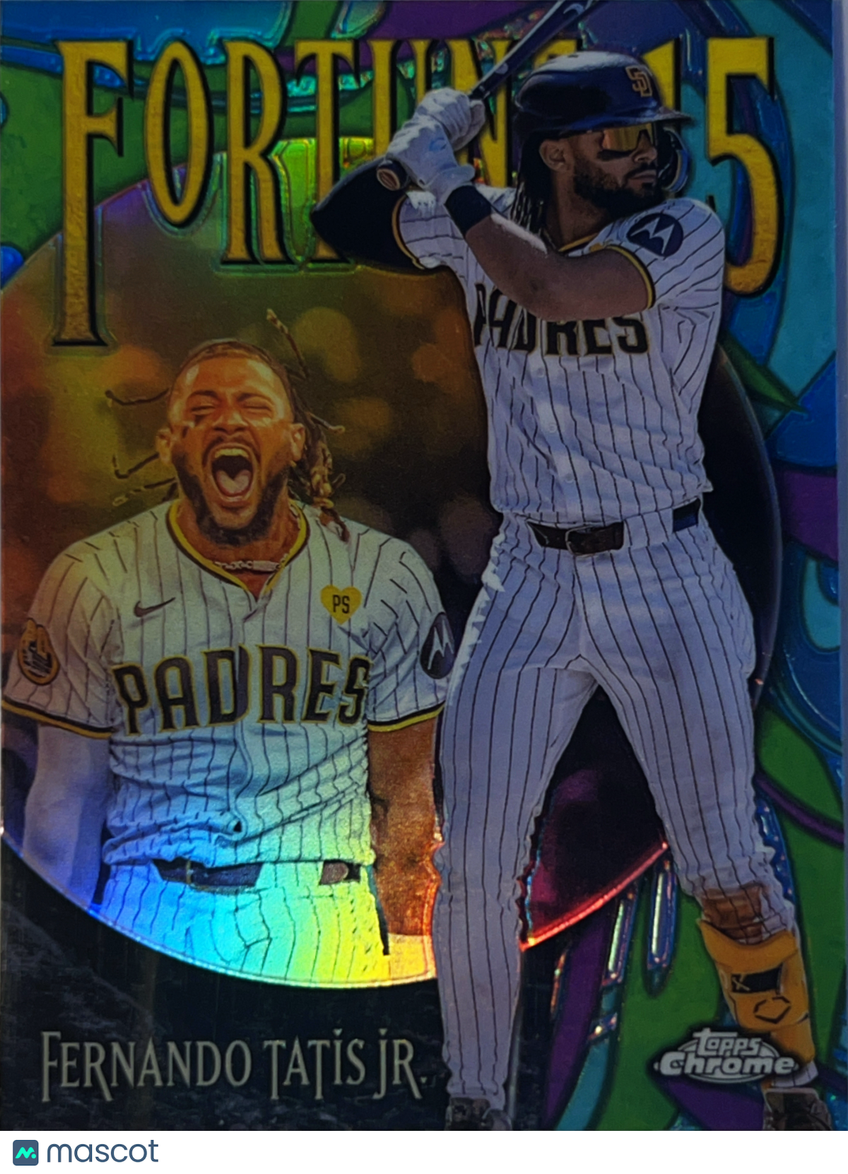 2025 Topps Chrome Fortune 15 Fernando Tatis Jr. #F15-3 Refractor /20