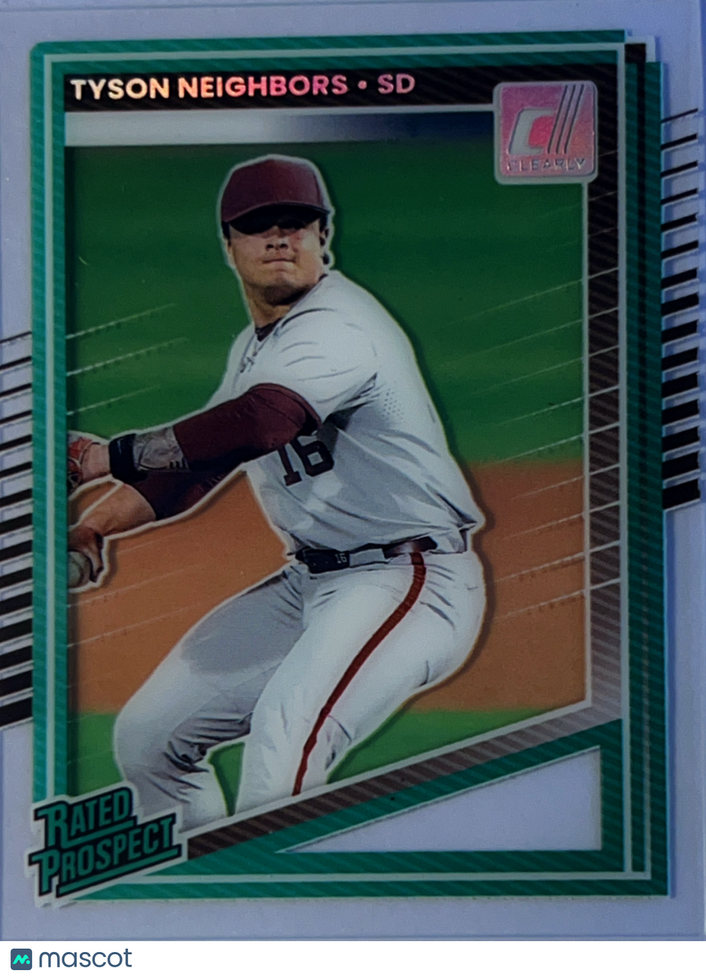 2025 Panini Donruss Baseball Tyson Neighbors #181 Green