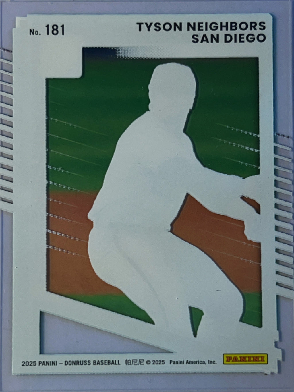 2025 Panini Donruss Baseball Tyson Neighbors #181 Green