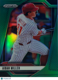 2025 Panini Prizm Baseball Aidan Miller #141 Green