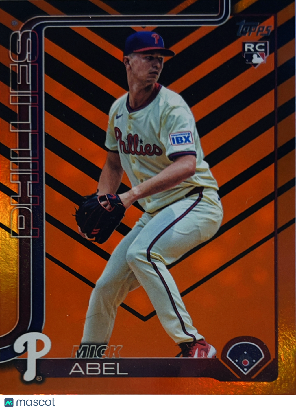 2025 Topps Update Series Mick Abel #US127 Orange Foil RC