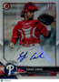 2018 Bowman Chrome Edgar Cabral #PA-EC Refractor