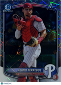 2025 Bowman Chrome Alirio Ferrebus #BCP-198 Laser Refractor
