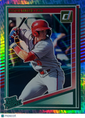 2025 Panini Donruss Baseball Aidan Miller #141 Liberty Holo Rated Prospect