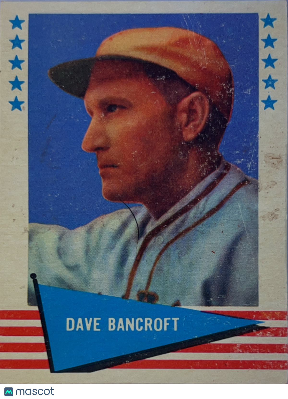 1961 Fleer Baseball Greats Dave Bancroft #7