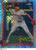 2025 Topps Chrome Kristian Campbell #171 X-Fractor RC