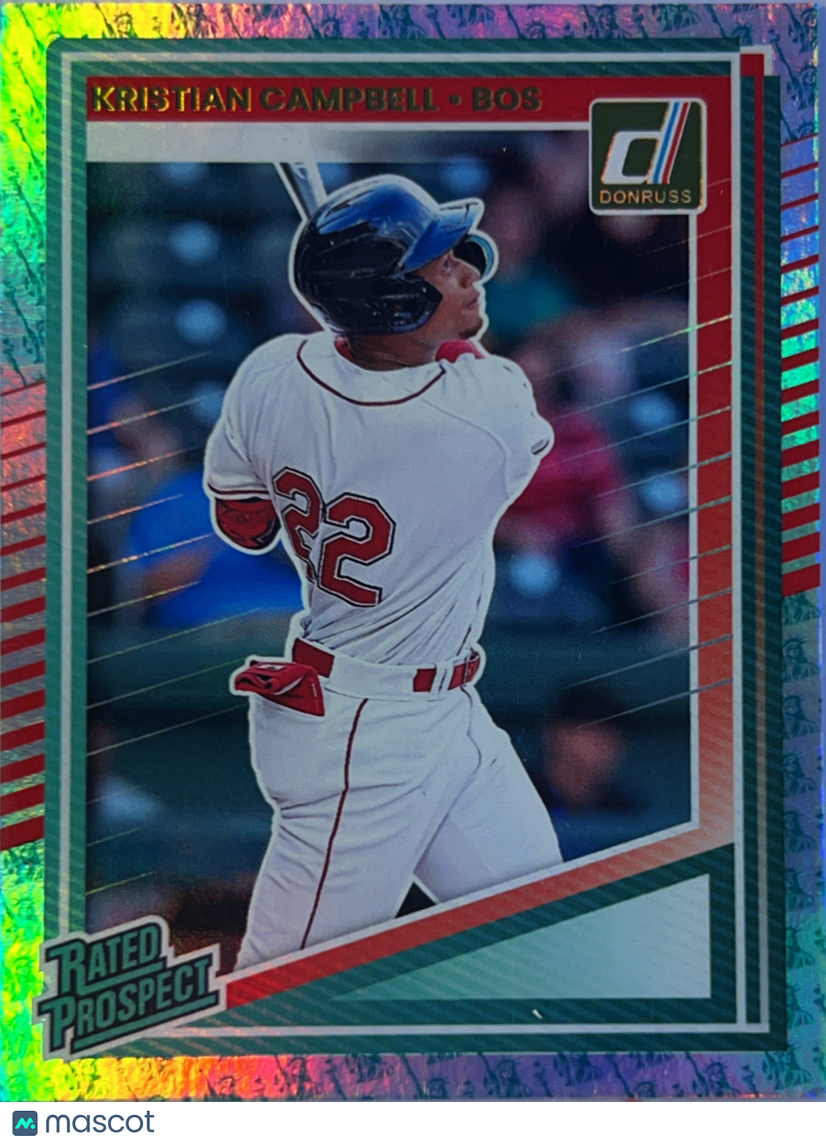 2025 Panini Donruss Baseball Kristian Campbell #151 Liberty Holo