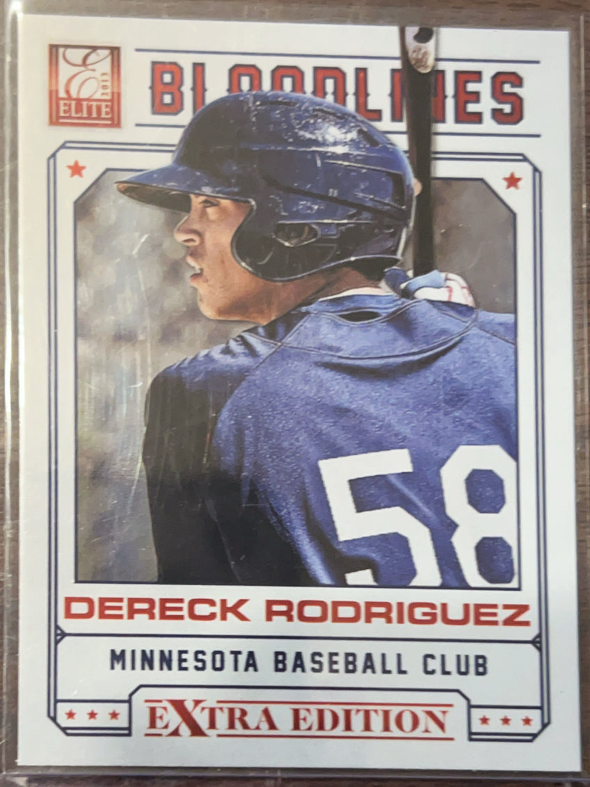 2013 Panini Elite Extra Edition Bloodlines Ivan Rodriguez Dereck Rodriguez #4