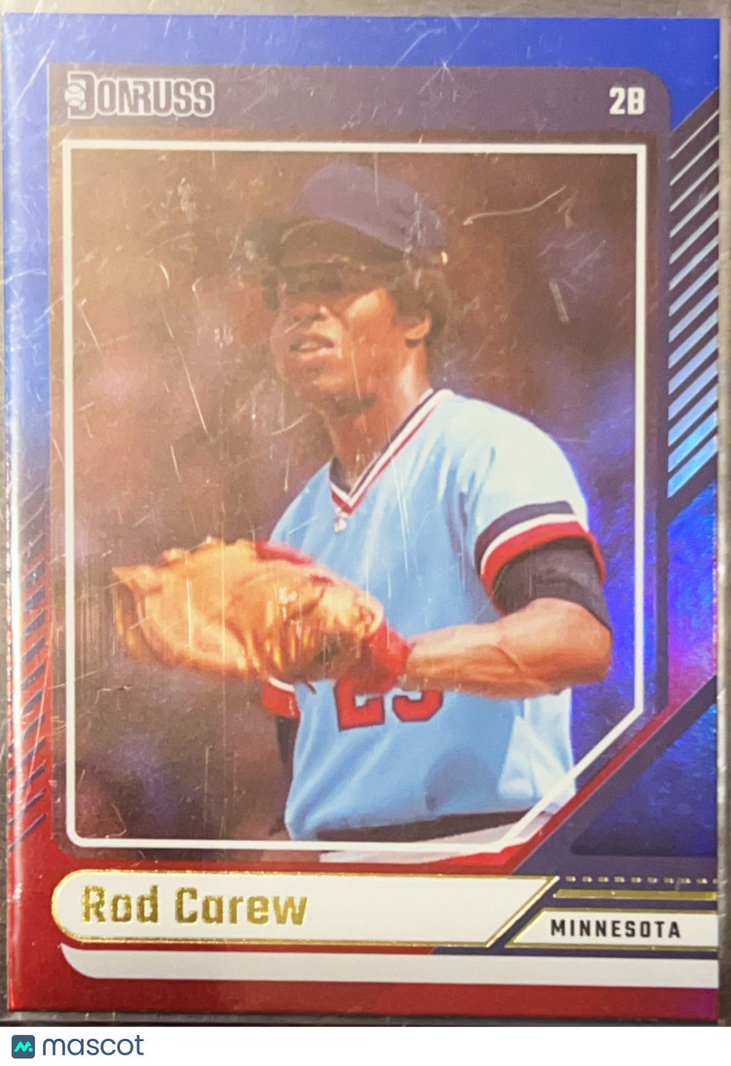 2024 Panini Donruss Baseball Rod Carew #54 Blue Holo