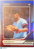 2024 Panini Donruss Baseball Rod Carew #54 Blue Holo