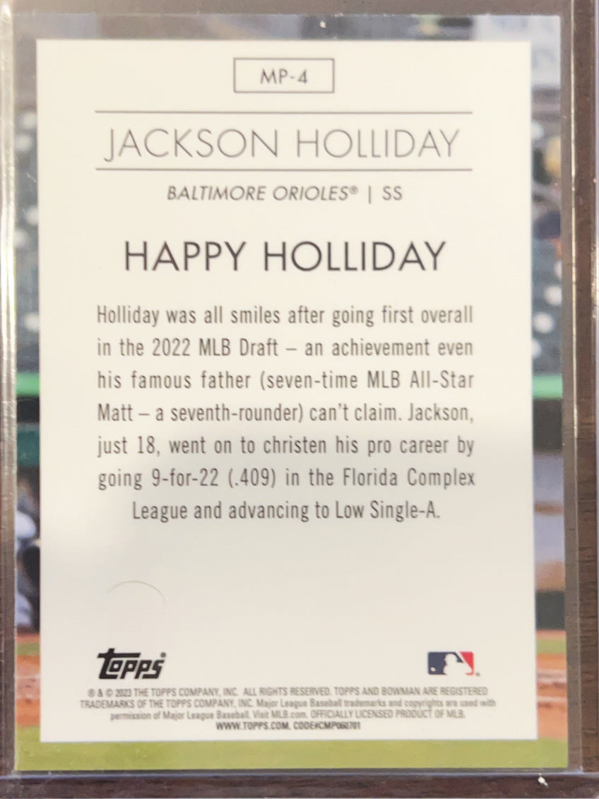 2023 Bowman Modern Prospects Jackson Holliday #MP-4
