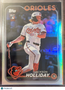 2024 Topps Update Series Jackson Holliday #US50 Rainbow Foil RC