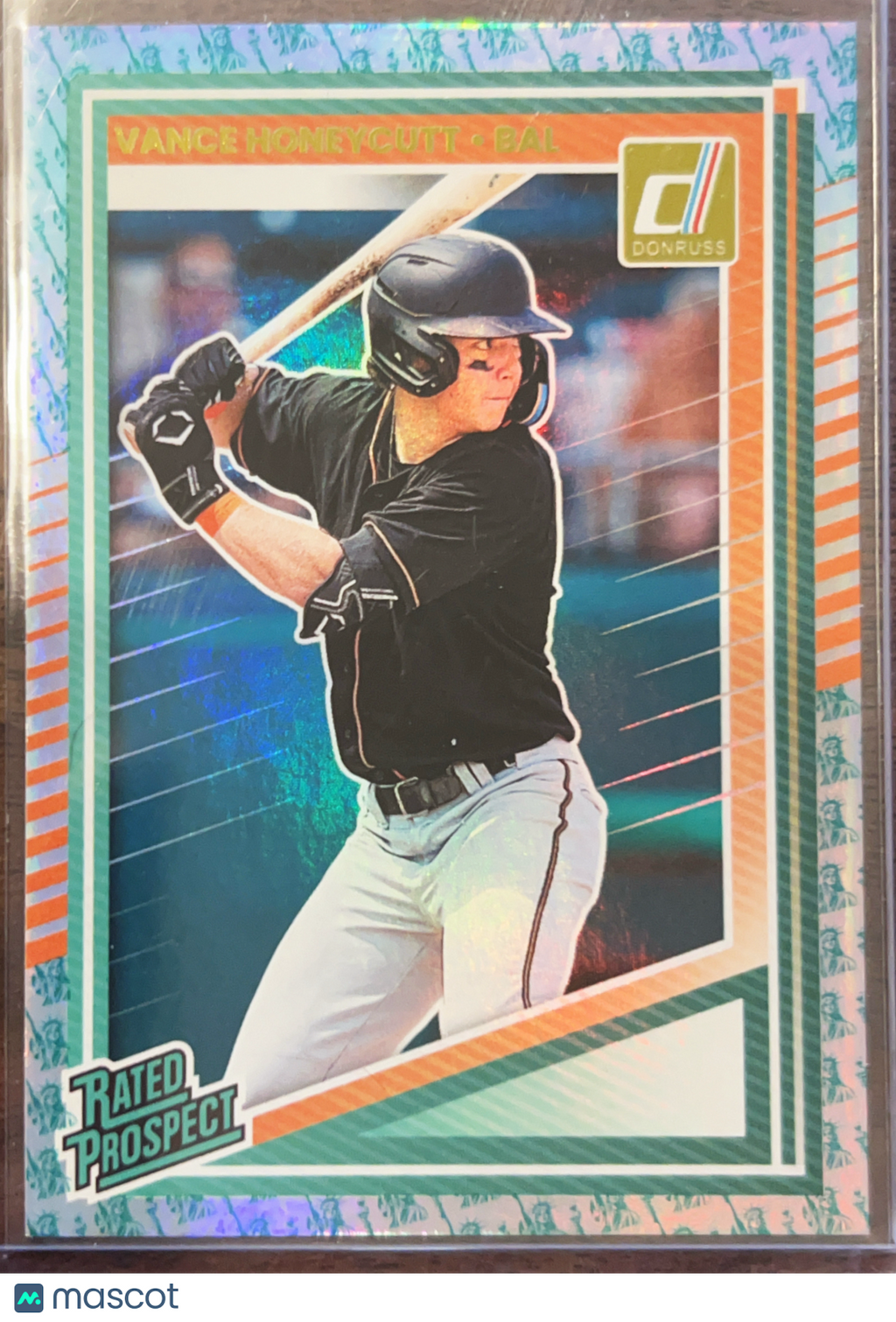 2025 Panini Donruss Baseball Vance Honeycutt #161 Liberty Holo