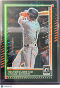 2025 Panini Donruss Optic Heston Kjerstad #8 Black Prizm