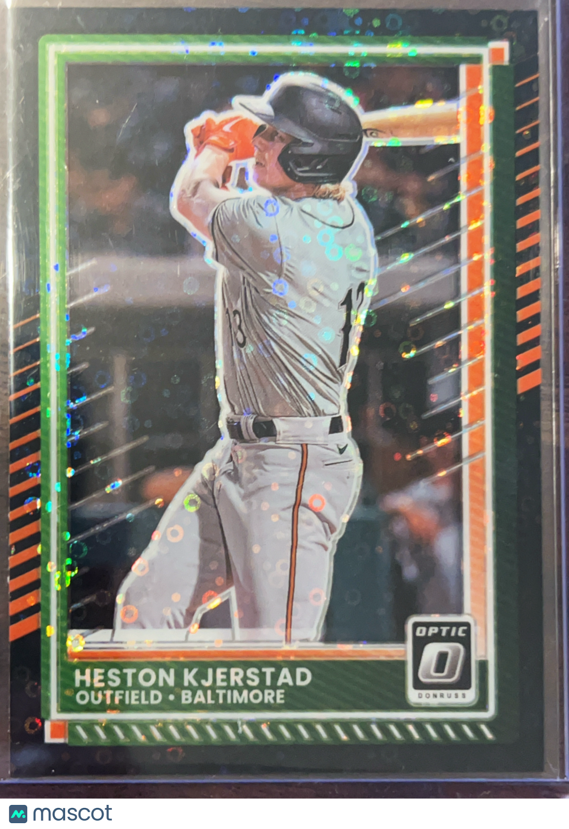 2025 Panini Donruss Optic Heston Kjerstad #8 Black Prizm