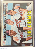 1967 Topps Frank Robinson Hank Bauer Brooks Robinson #1