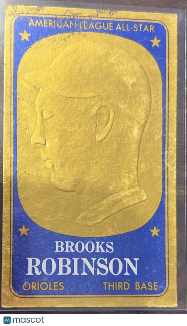 1965 Topps Coins Brooks Robinson #16 Gold Foil