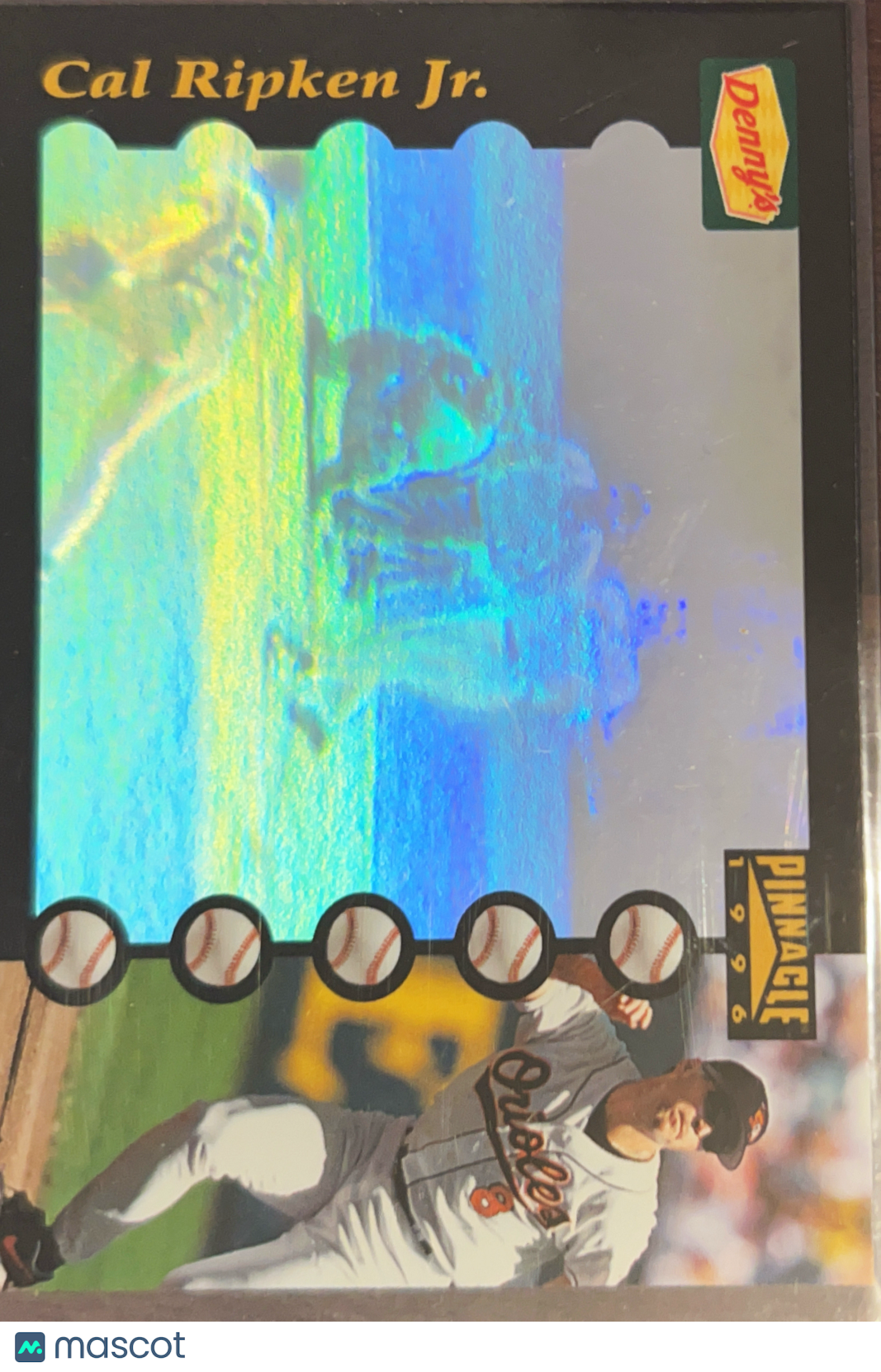 1996 Pinnacle Denny's Hologram Cal Ripken Jr. #2 of 28