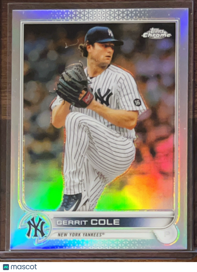 2022 Topps Chrome Gerrit Cole #179 Refractor