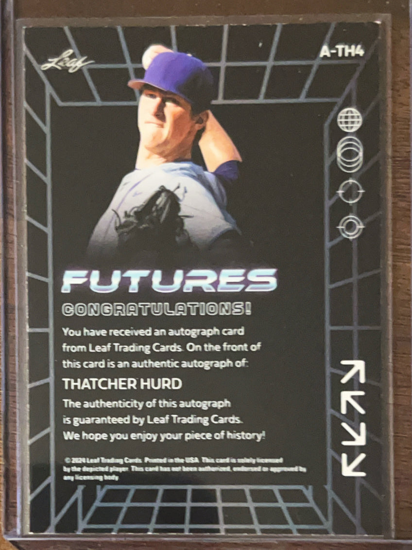 2024 Leaf Futures Thatcher Hurd #A-TH4 /99