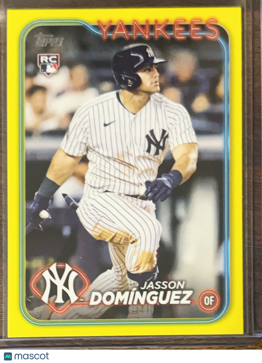 2024 Topps Series One Jasson Dominguez #60 Yellow RC