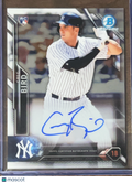 2016 Bowman Chrome Greg Bird #CRA-GB RC Auto
