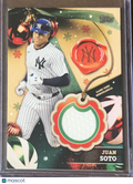 2024 Topps Holiday Mega Baseball Juan Soto #RC-JS Relic Game-Used Memorabilia