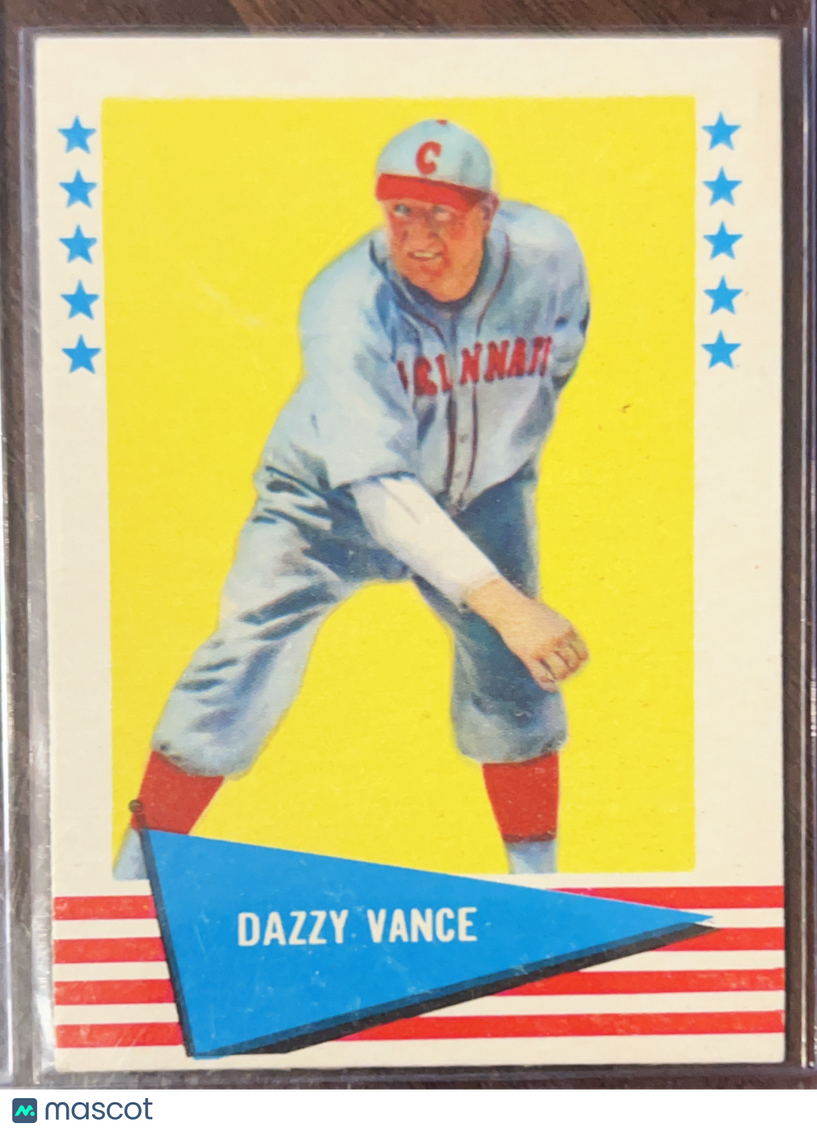 1961 Fleer Baseball Greats Dazzy Vance #81