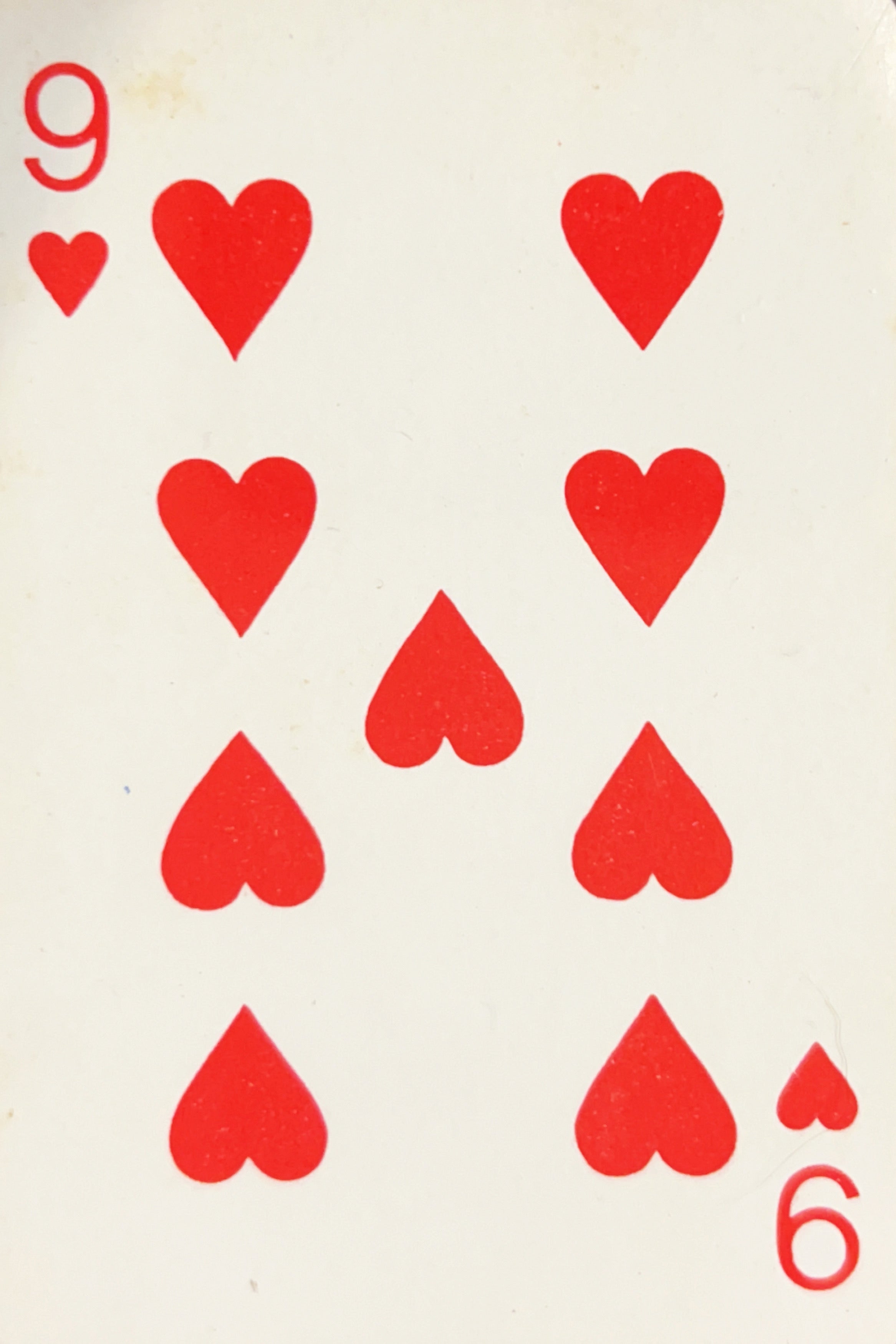 1974 The All-Time Greats Playing Cards Johnny Bench #9 of Hearts