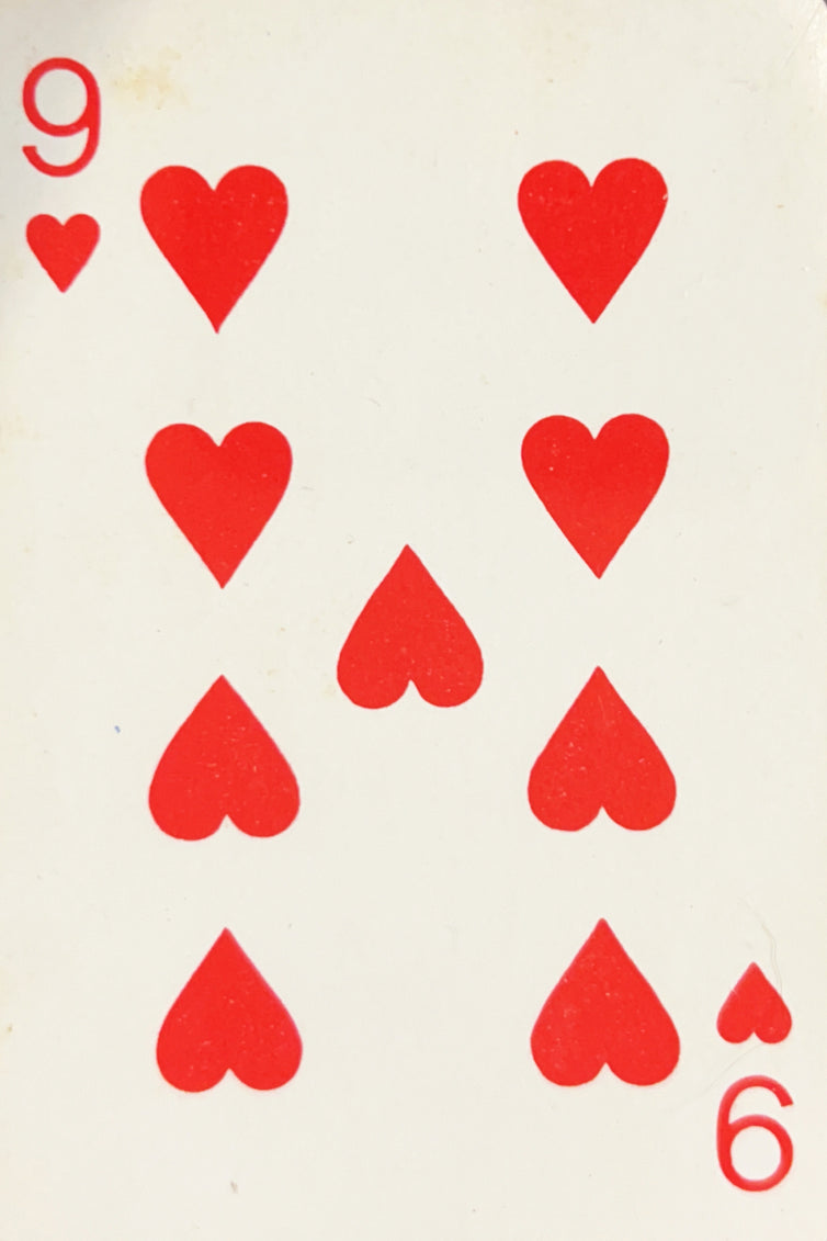 1974 The All-Time Greats Playing Cards Johnny Bench #9 of Hearts
