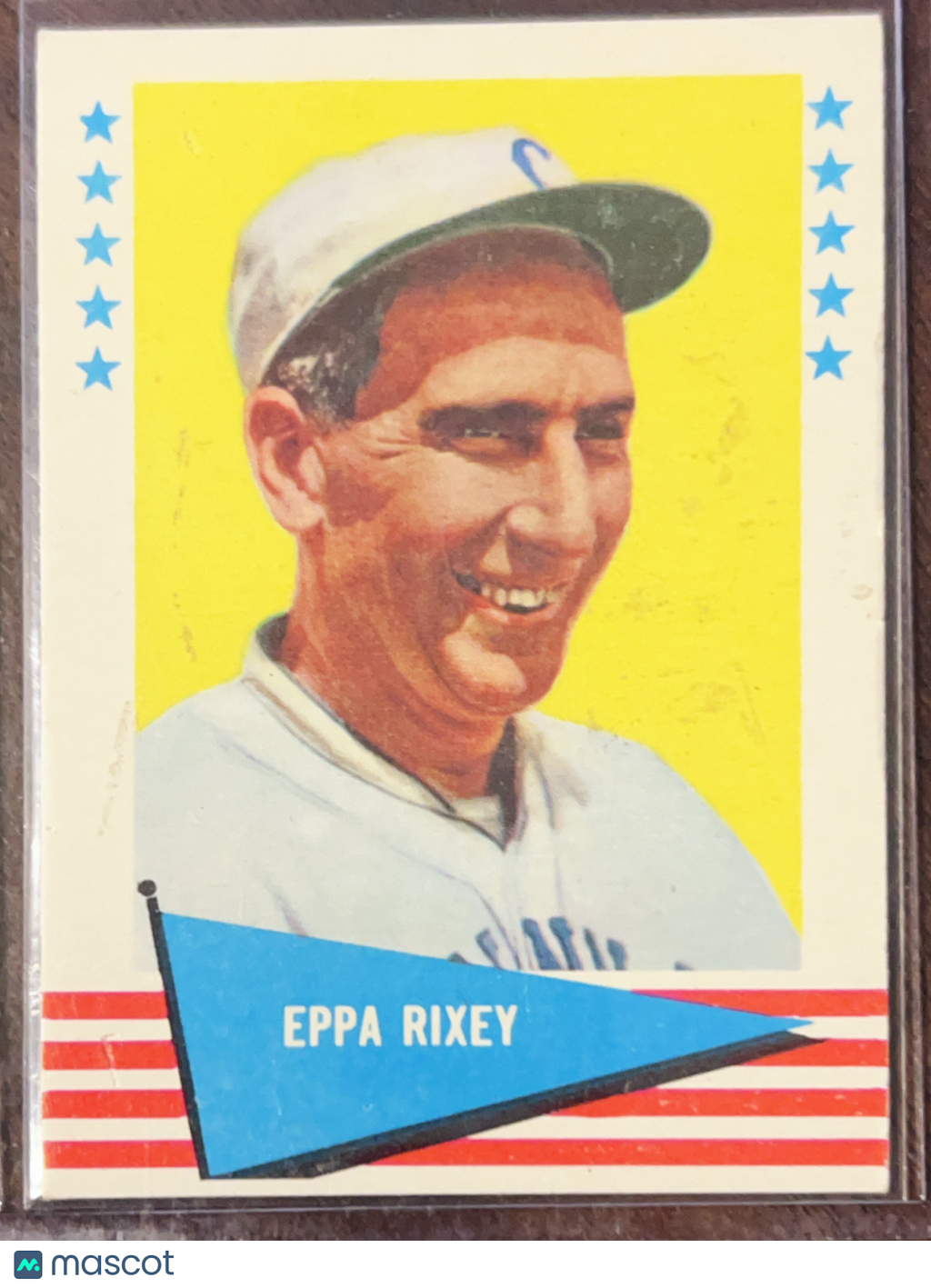 1961 Fleer Baseball Greats Eppa Rixey #71
