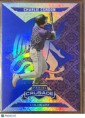 2025 Panini Crusade Baseball Charlie Condon #87 Blue/Purple Prizm