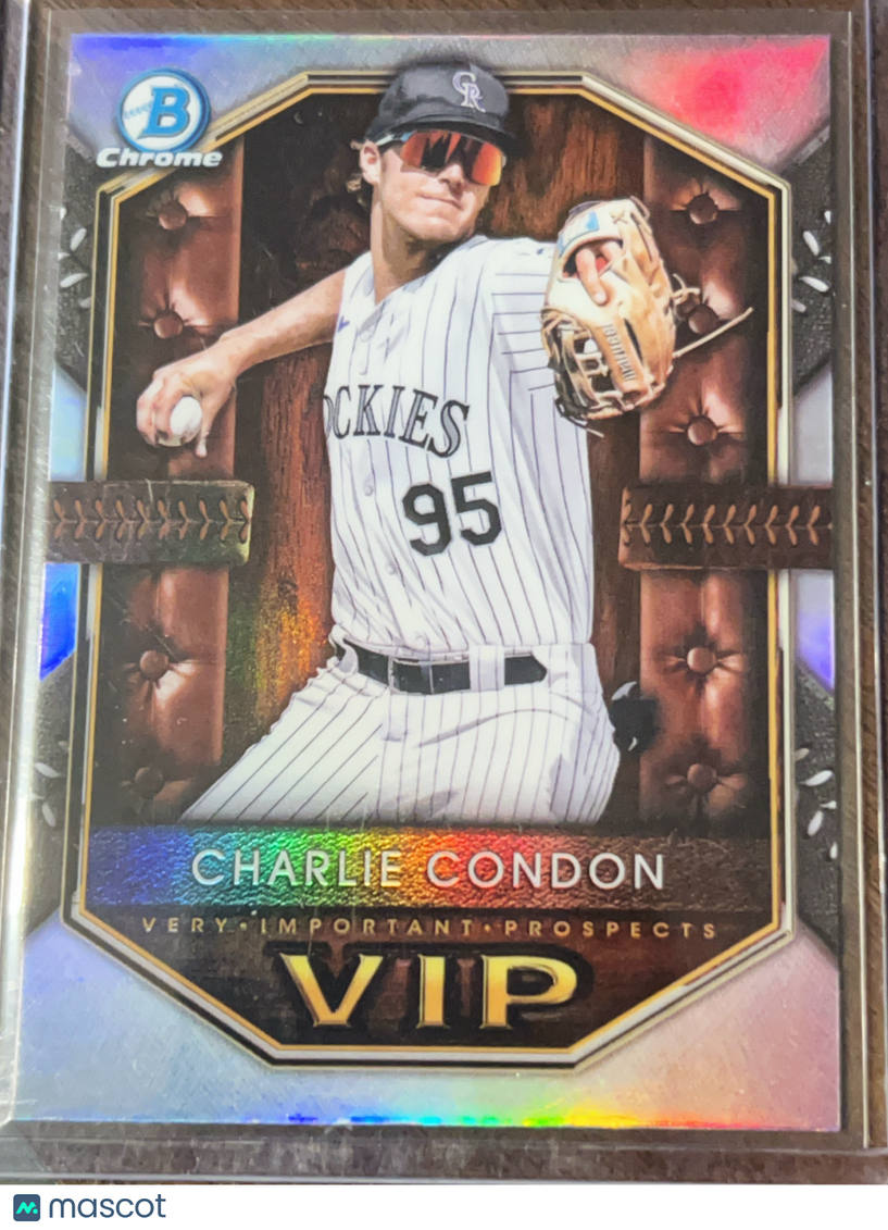 2025 Bowman Chrome VIP Very Important Prospects Charlie Condon #VIP-9