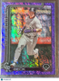 2025 Topps Series One Jordan Beck #139 Purple Foilboard